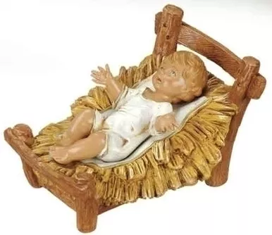 12" Infant & Cradle - Fontanini