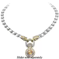 17" CZ Ring Necklace - John Medeiros