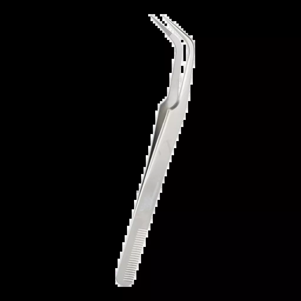 ' 2-in-1 Professional Eyelash Comb & Tweezer - 1 pc