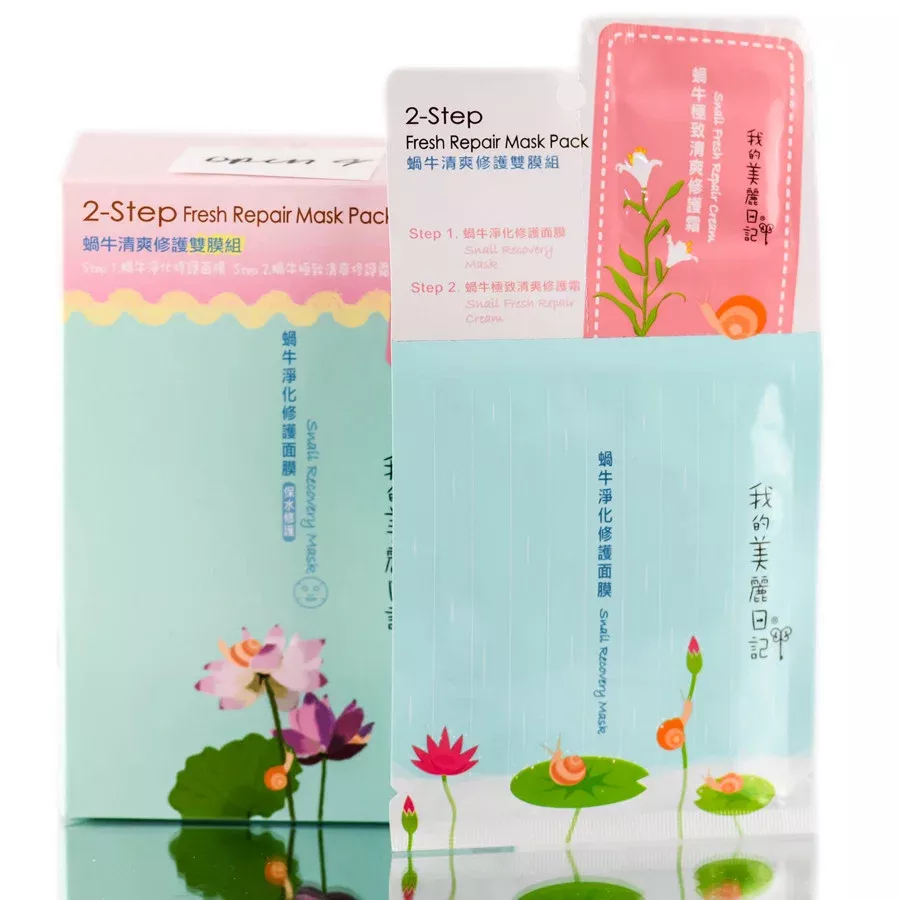 - 2 Step Fresh Repair Mask Pack - Option : 1 Piece