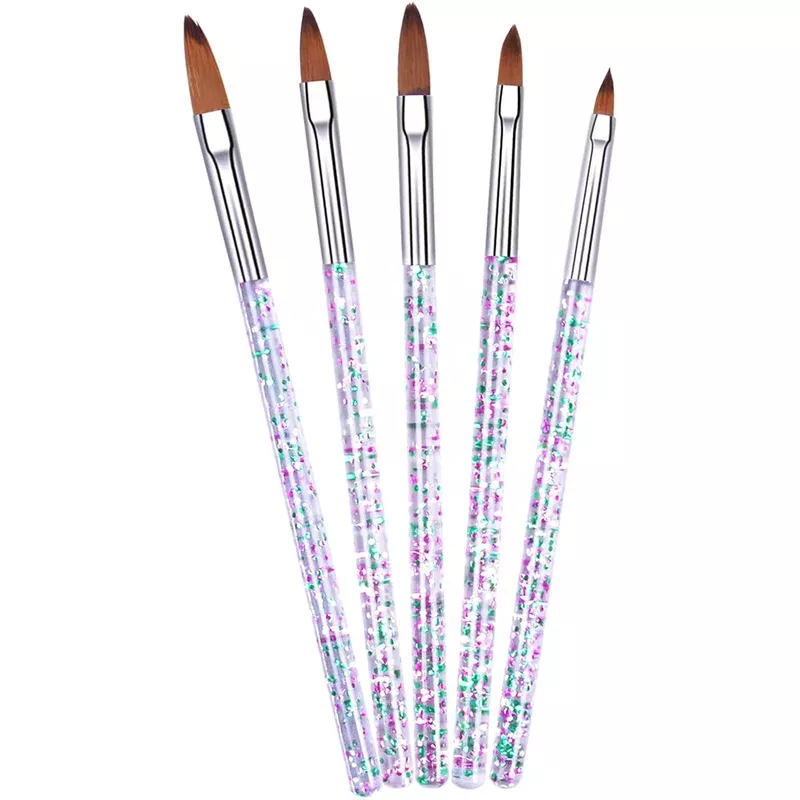 5 PCS 3D Nail Brush Set