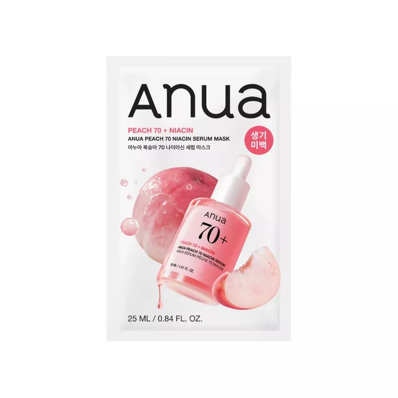[Anua] Peach 70 Niacin Serum Face Mask