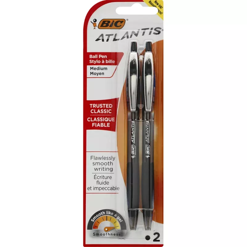 BIC Ball Pens Trusted Classic Black Medium