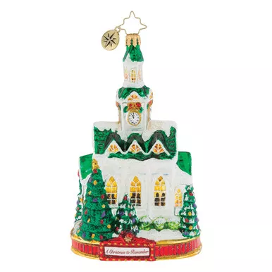 Blessed Gathering Ornament by Christopher Radko