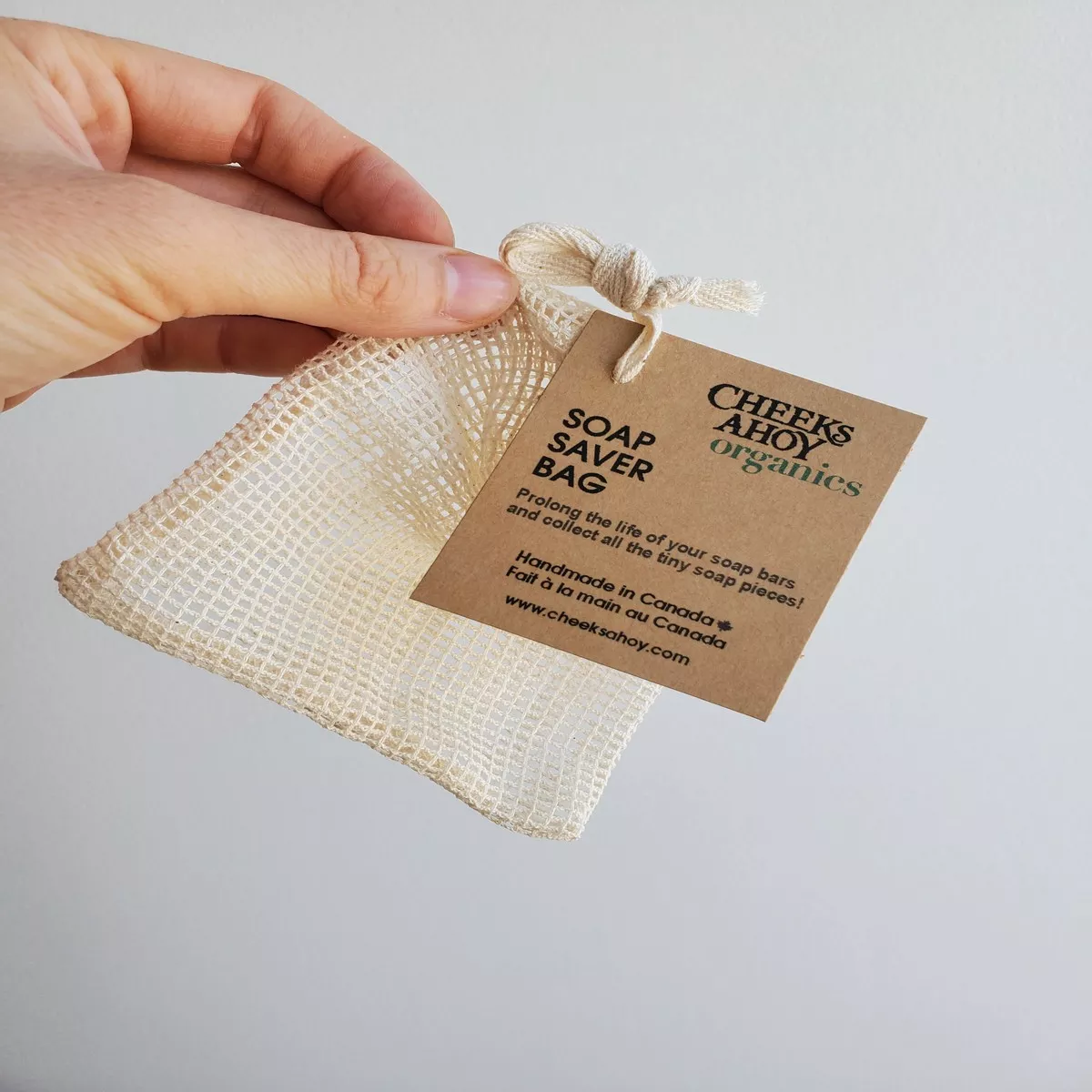 Cheeks Ahoy - Soap Saver Bag, Each