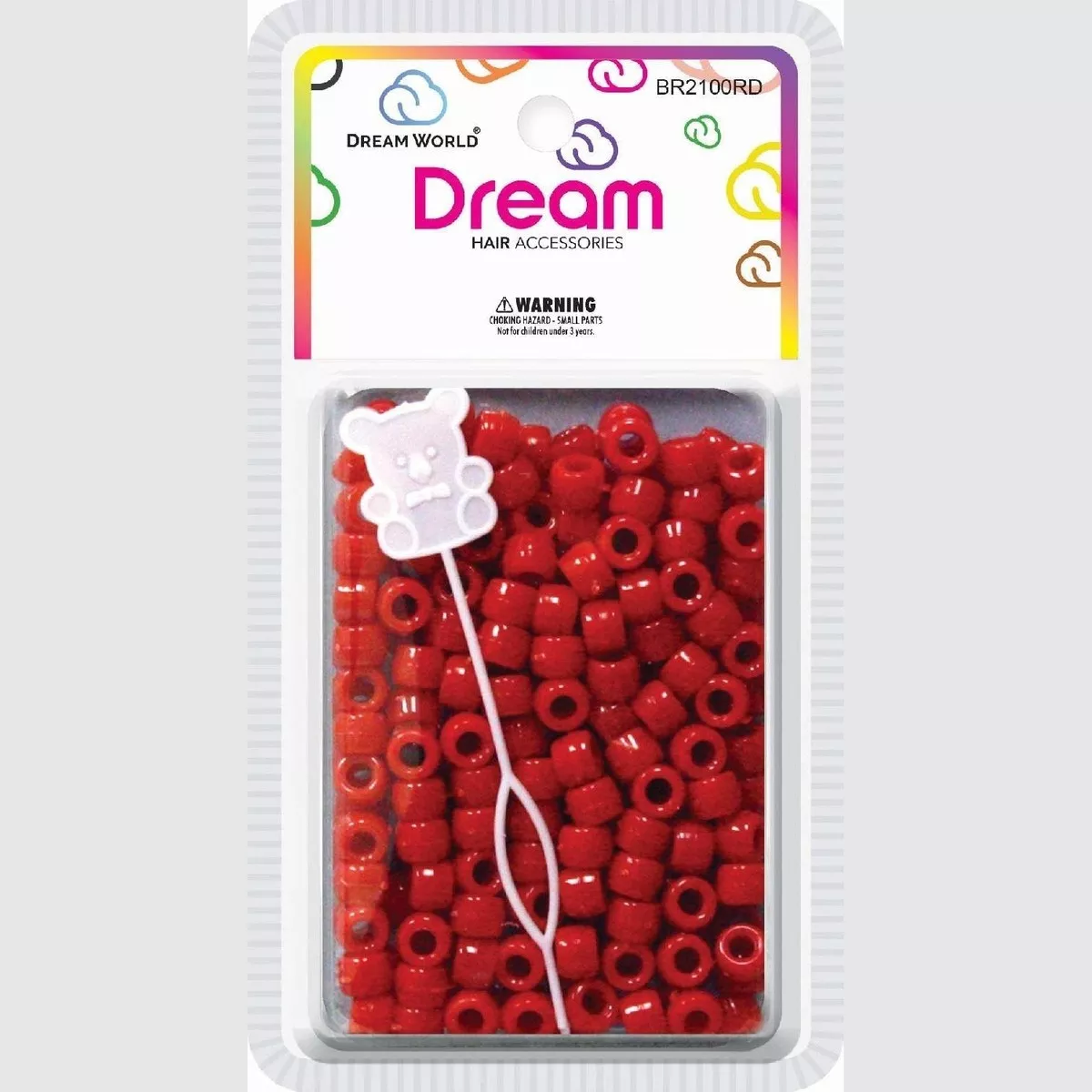 Chloe Bead Round 200 Red