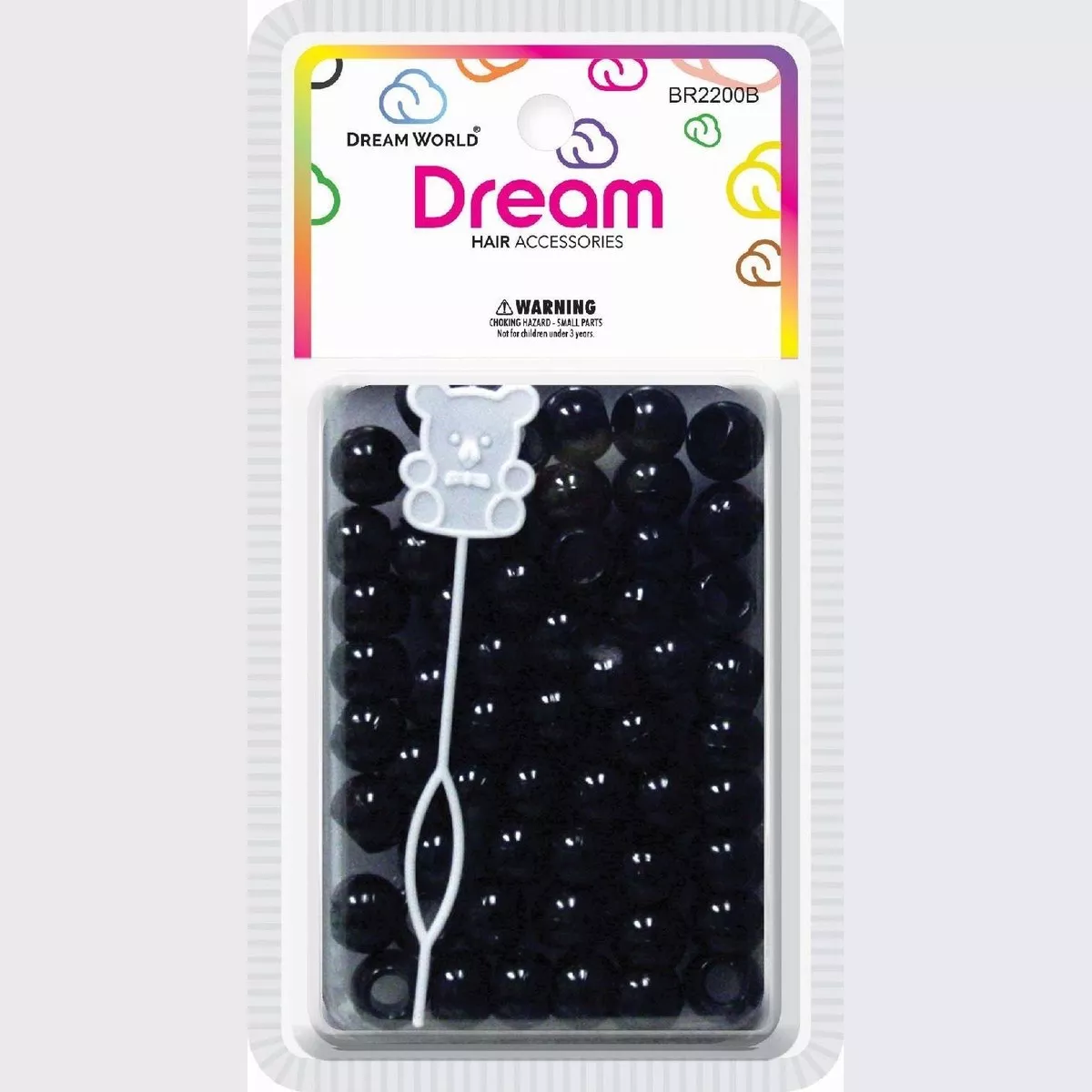 Chloe Bead Round Big 60 Black