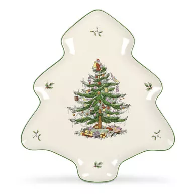 Christmas Tree Tree-Shaped Dish by Spode