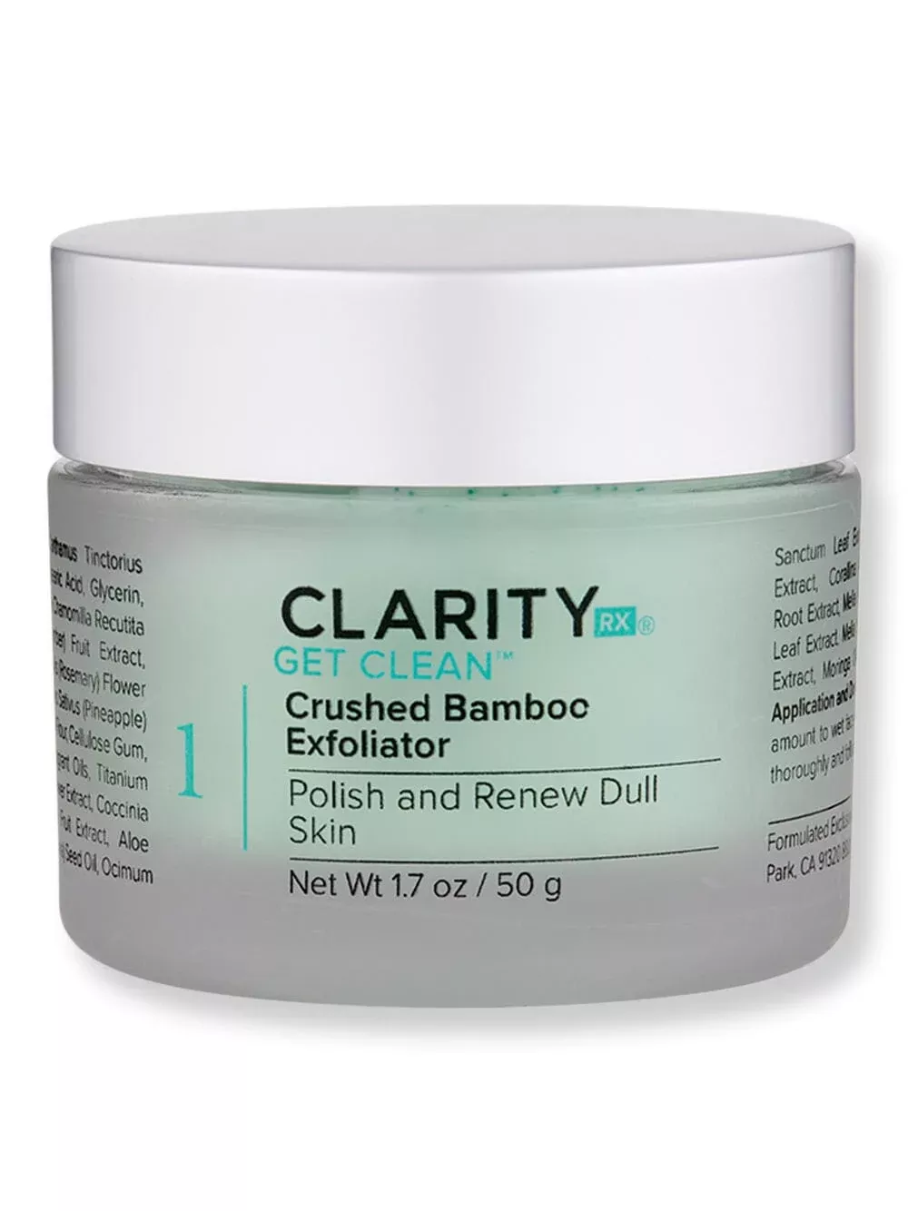ClarityRx Get Clean Crushed Bamboo Exfoliator