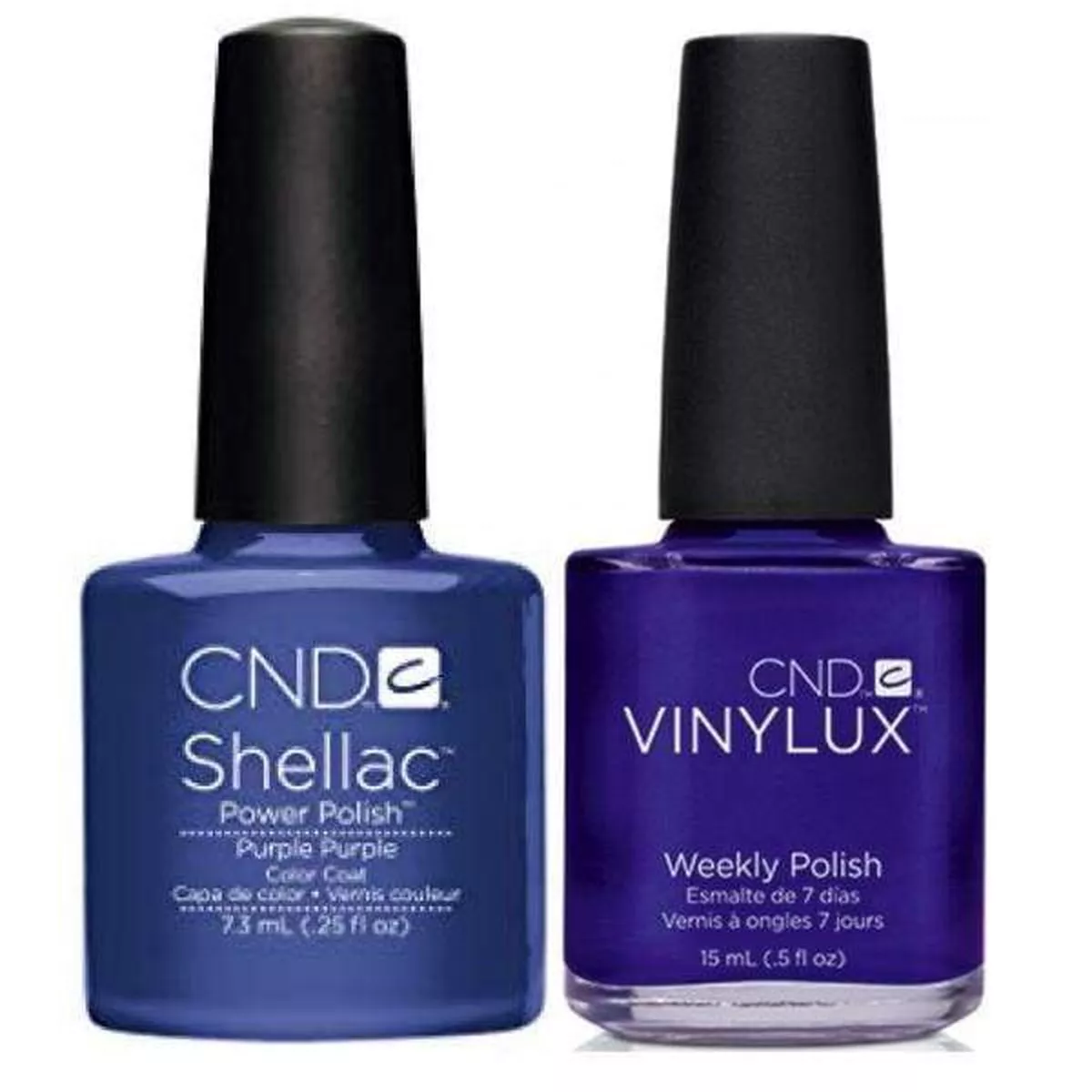 CND Shellac & Vinylux Matching Set Purple Purple