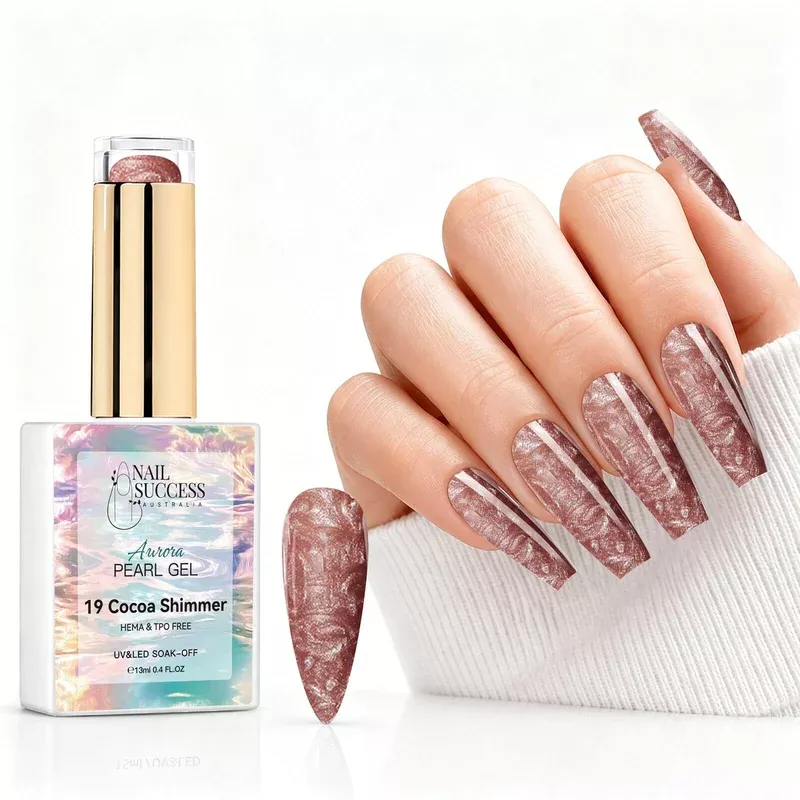 Cocoa Shimmer Gel PolishAurora