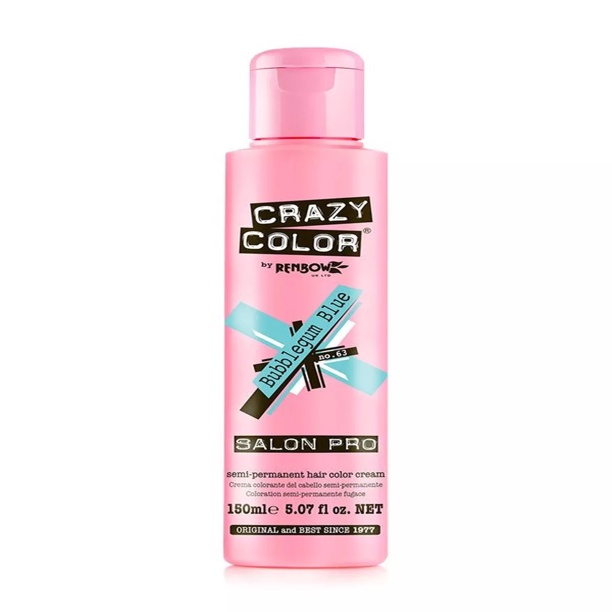 Crazy Color Bubblegum Blue