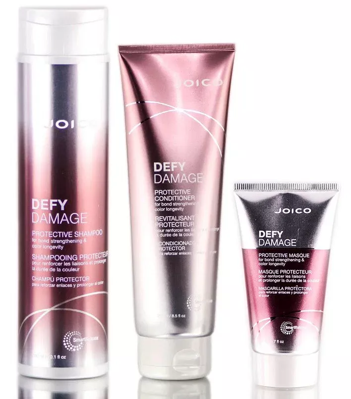 Defy Damage Protective Shampoo & Conditioner & Masque - Refill Set