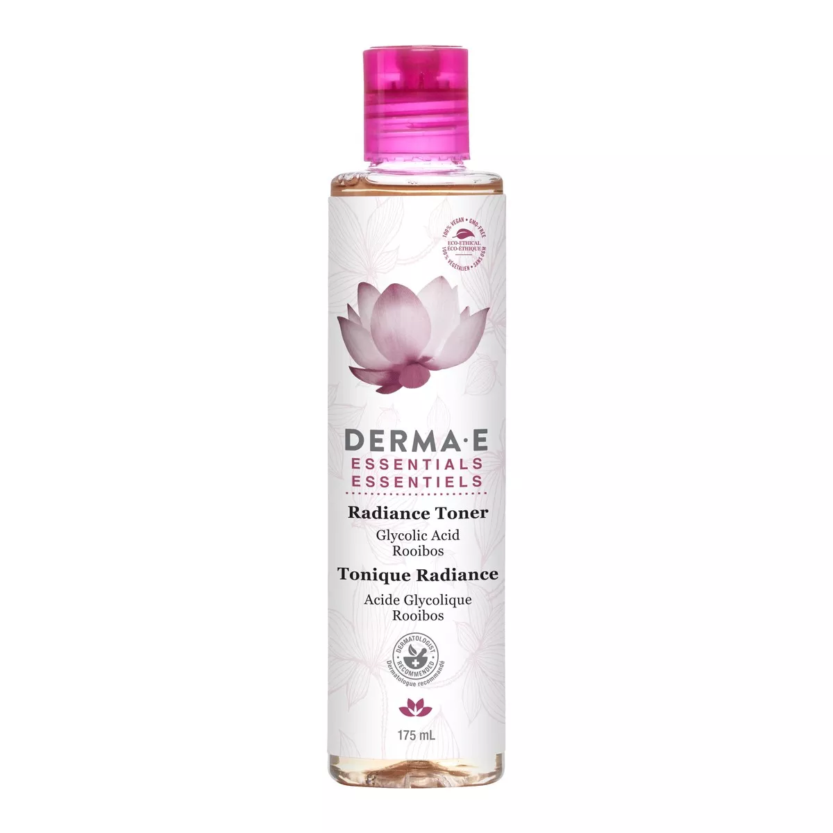 Derma E - Radiance Toner, 175ML