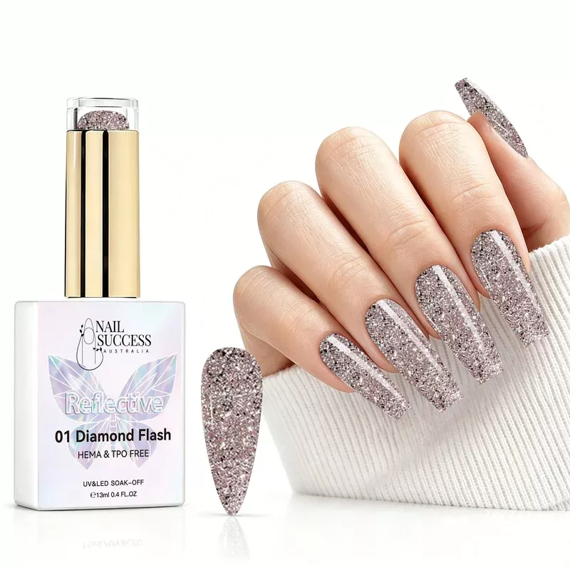 Diamond Flash Gel PolishReflective