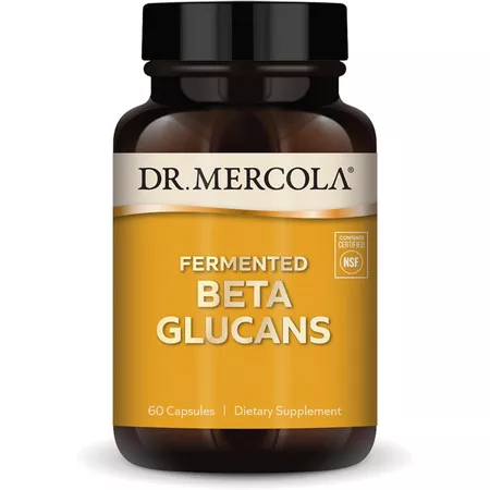 Dr. Mercola Fermented Beta Glucans - 60 Capsules