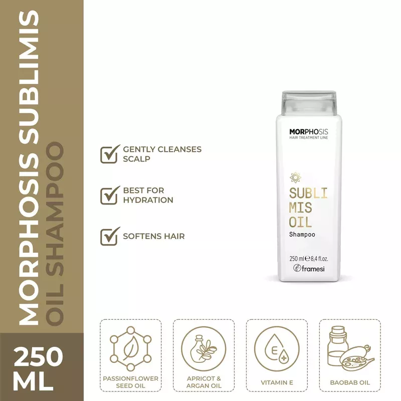 Framesi Morphosis Sublimis Oil Shampoo – 250ml