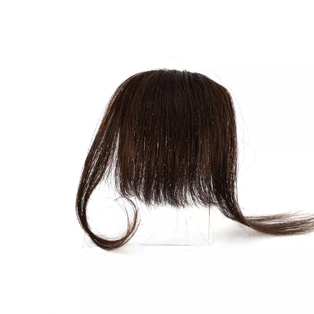 Frontrow Dark Brown Clip-in Bangs
