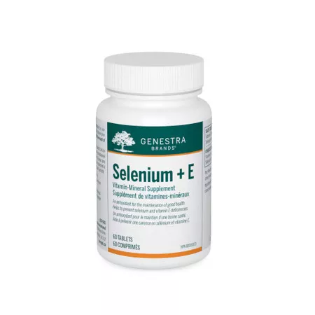 Genestra Brands Selenium + E - 60 Tablets