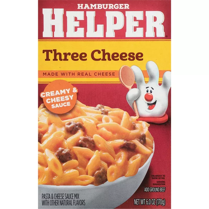 Hamburger Helper Pasta Three Cheese