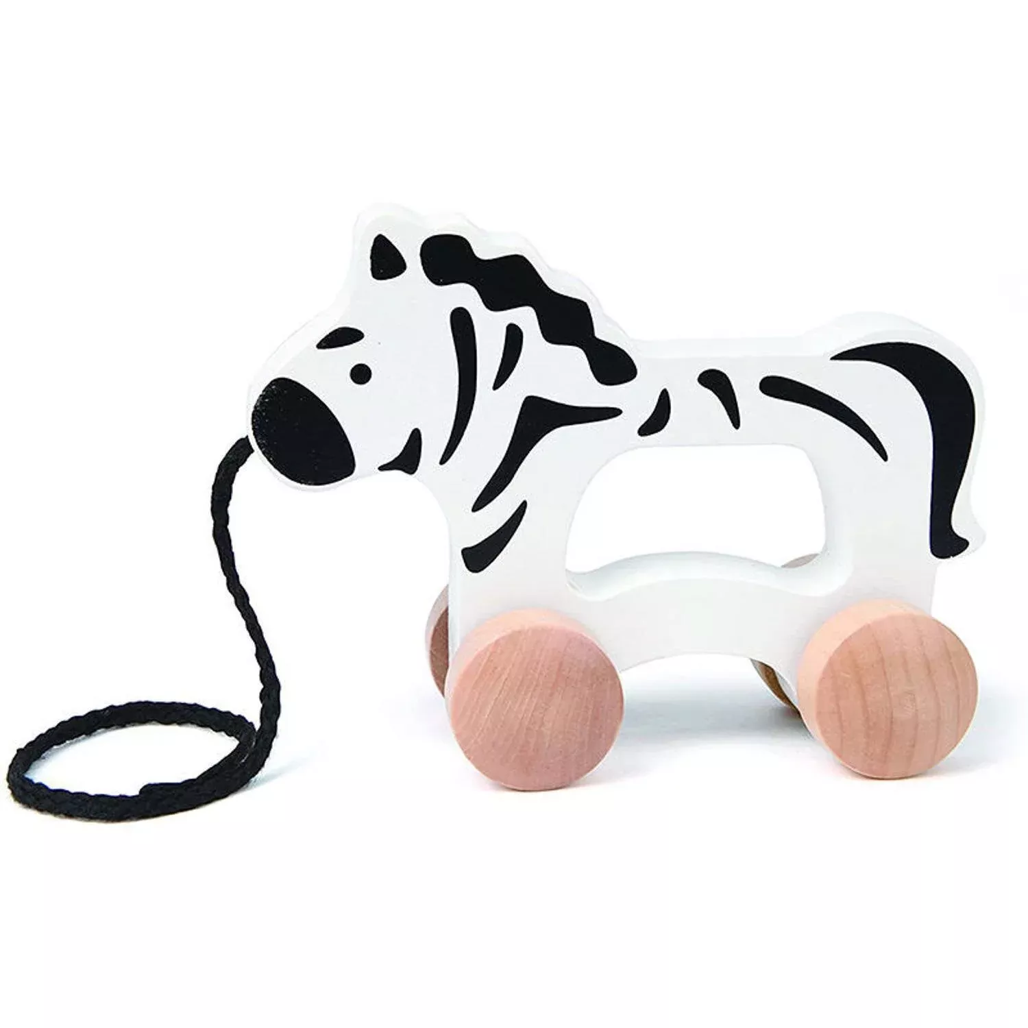 Hape Pull Toy - ZebraFixed Size