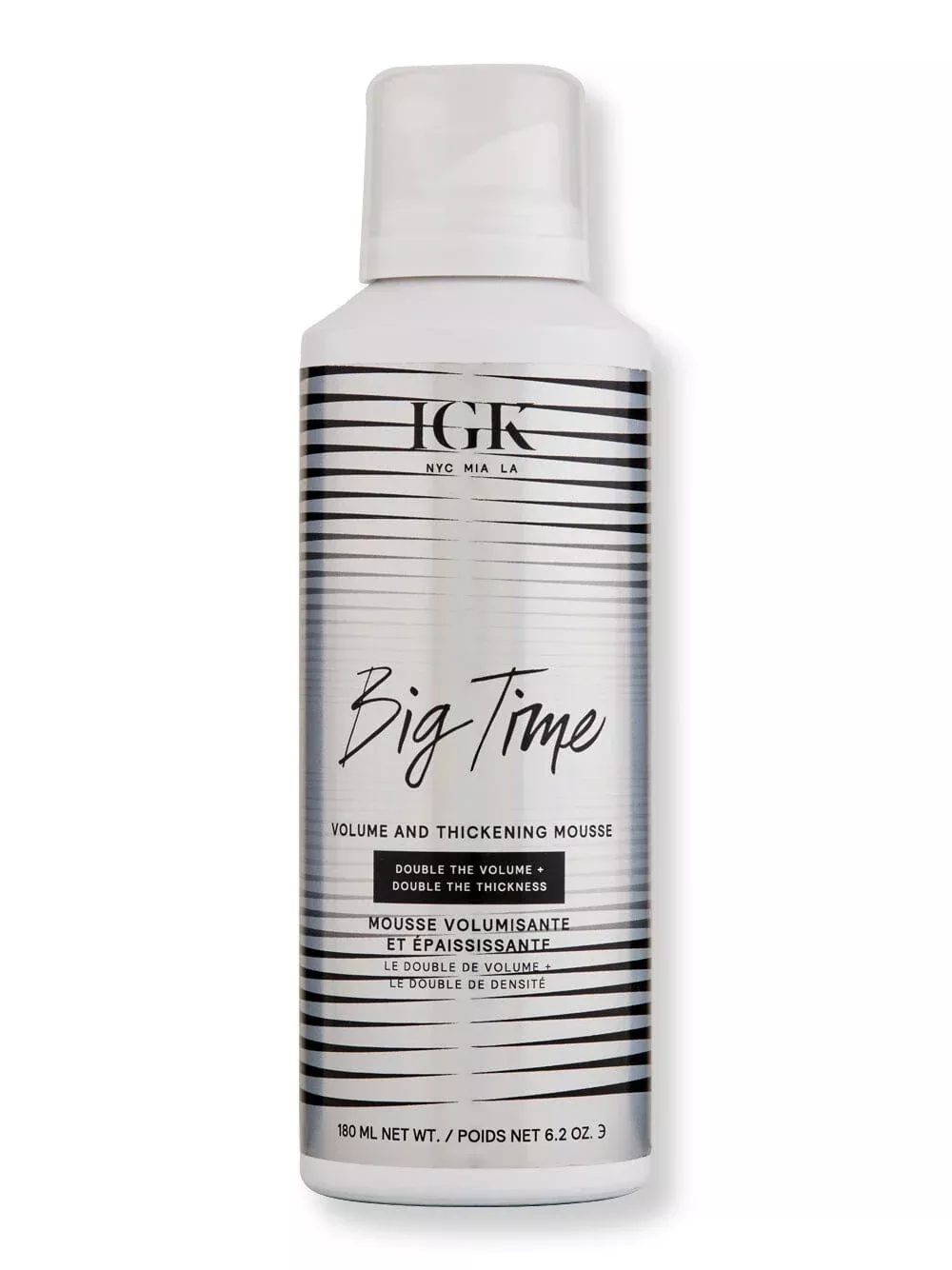 IGK Big Time Volume & Thickening Mousse