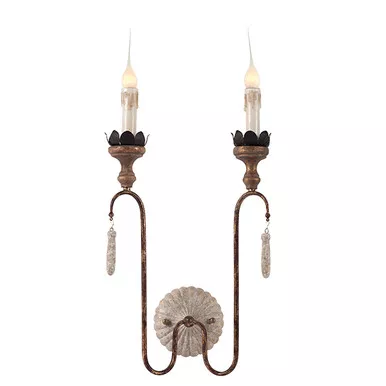 Joni Two Light Sconce by Aidan Gray