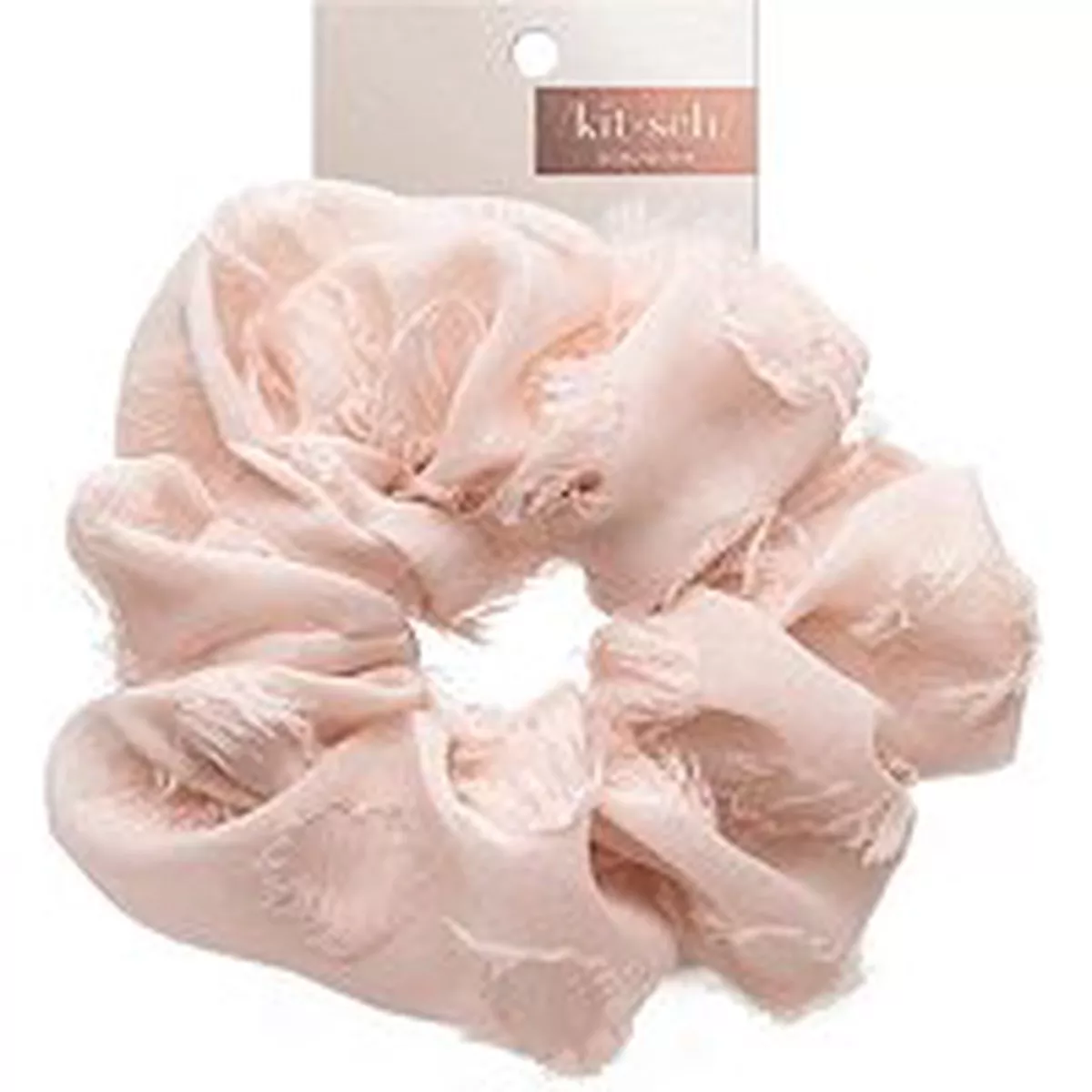 Kitsch Brunch Scrunchie - Frayed Linen