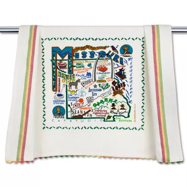 Missouri Dish Towel by Catstudio