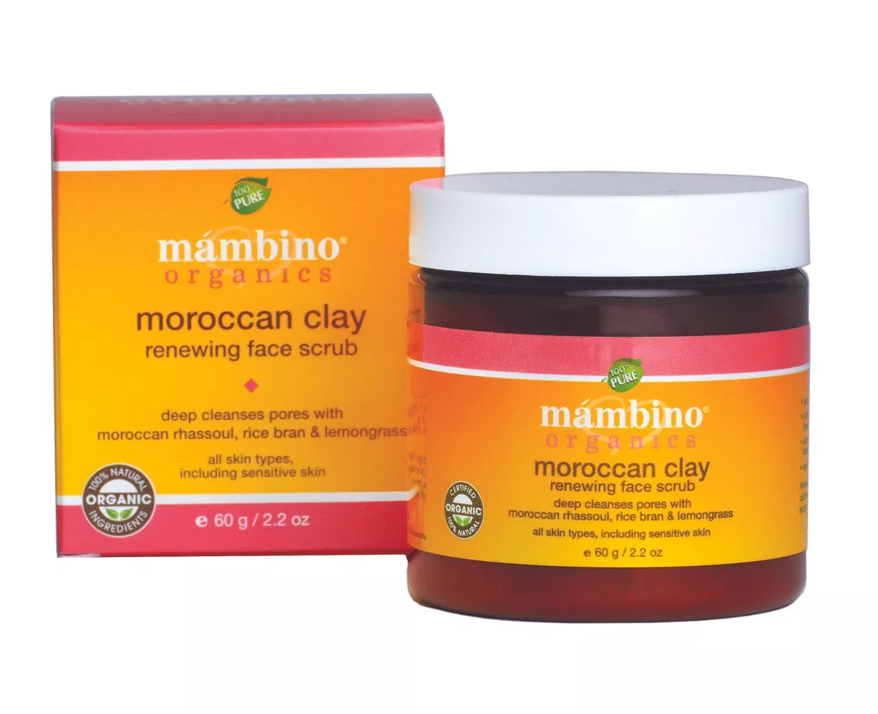 Moroccon Clay Renewing Face Scrub - 2.2 oz
