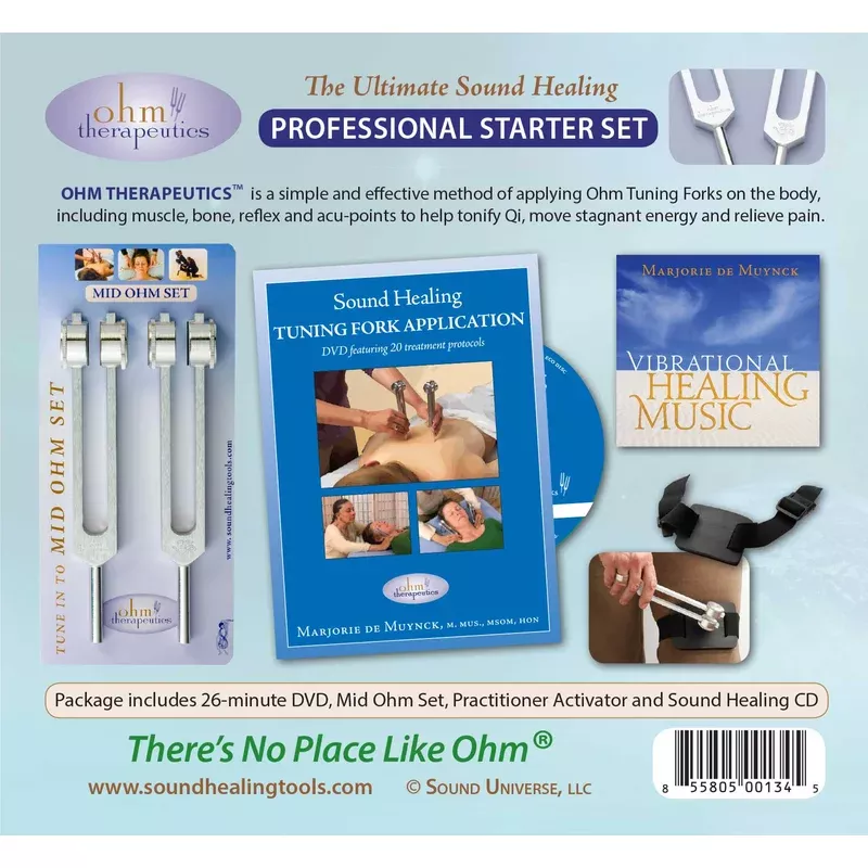 Professional Tuning Fork Starter Set