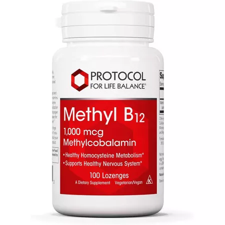 Protocol Methyl B-12 1000mcg - 100 Lozenges