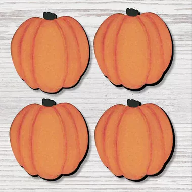 Pumpkin Magnets 4 Pack- Roeda