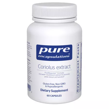 Pure Encapsulations Coriolus Extract - 60 Capsules