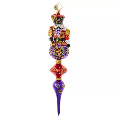 Regal Nutcracker Ornament by Christopher Radko