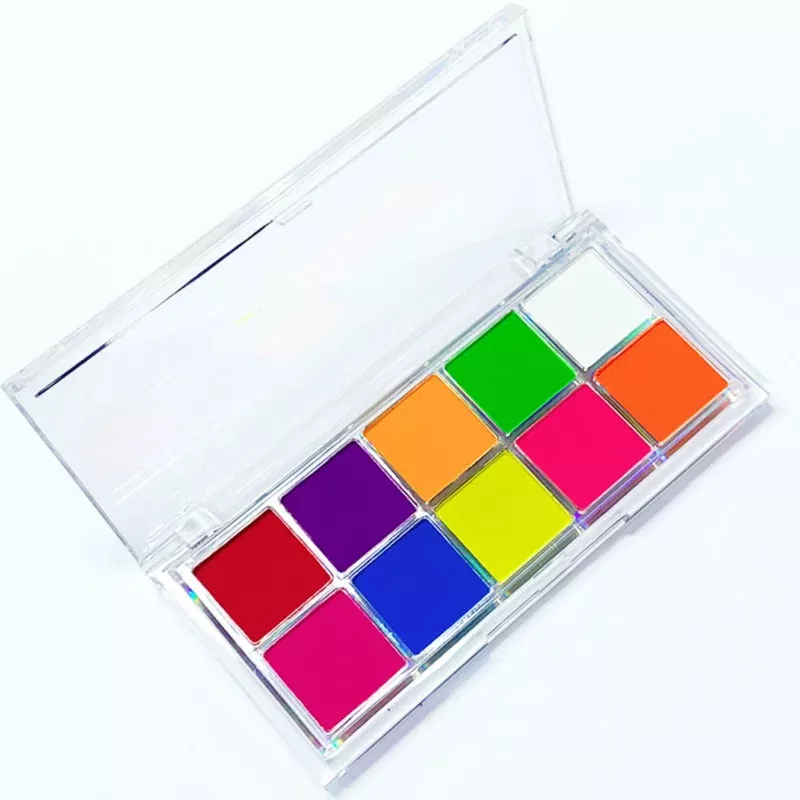 Solid Gradient Nail Art Powder Set – 10 Colours