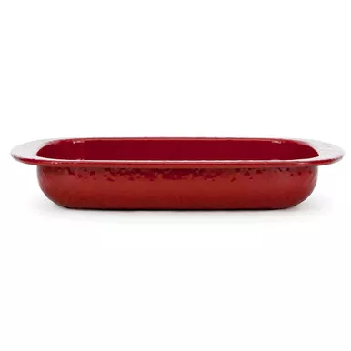 Solid Red Baking Pan by Golden Rabbit