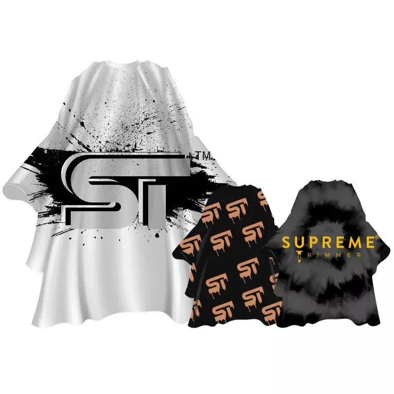 Supreme Trimmer Barber Cape 3-Pack – Drip King Set
