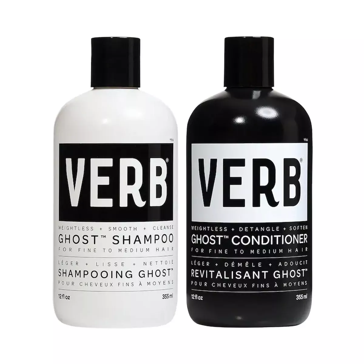 Verb Ghost Shampoo & Conditioner 12oz Duo