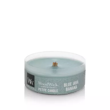 WoodWick Candles Blue Java Banana Petite