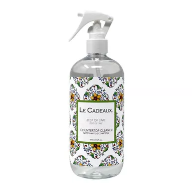 Zest of Lime Scented 16 oz. Counter Top Cleaner by Le Cadeaux - (Temporarily Out Of Stock)